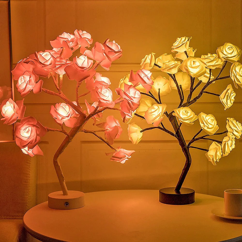 Mystic Rose Tree Lamp