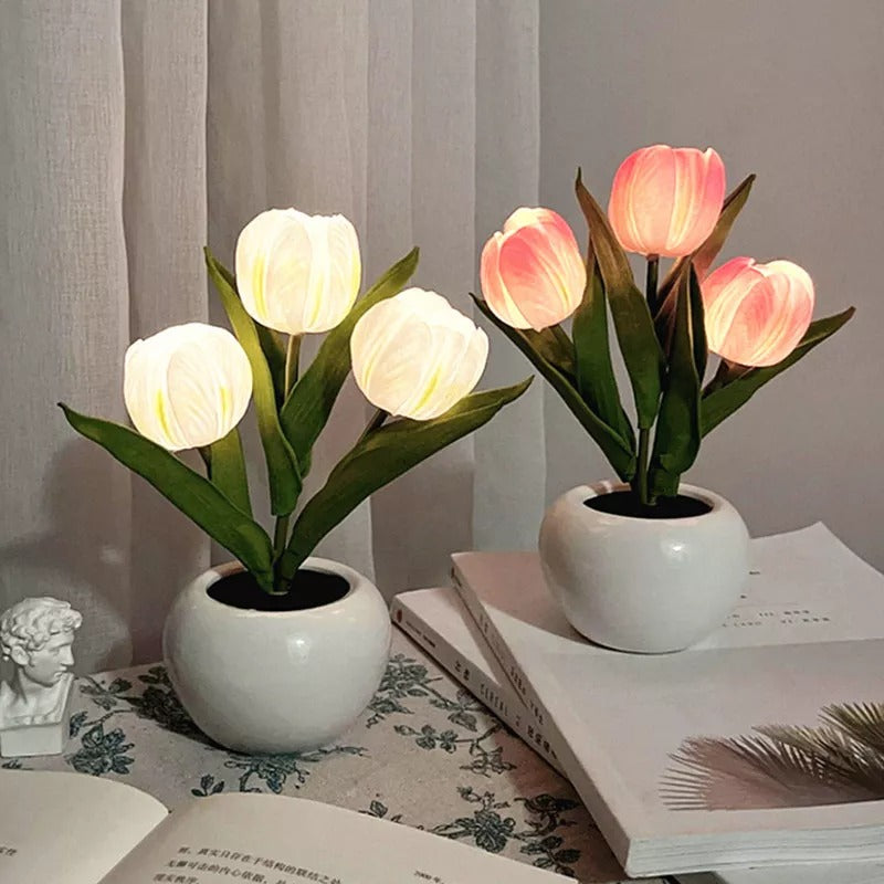 Glowing Tulip Lamp