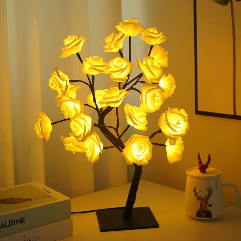 Mystic Rose Tree Lamp