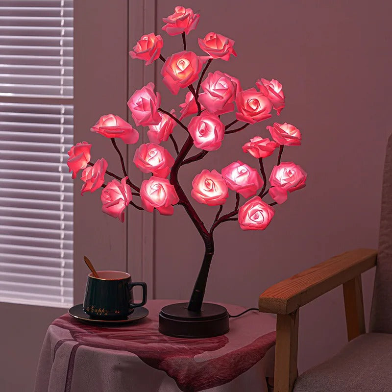 Mystic Rose Tree Lamp