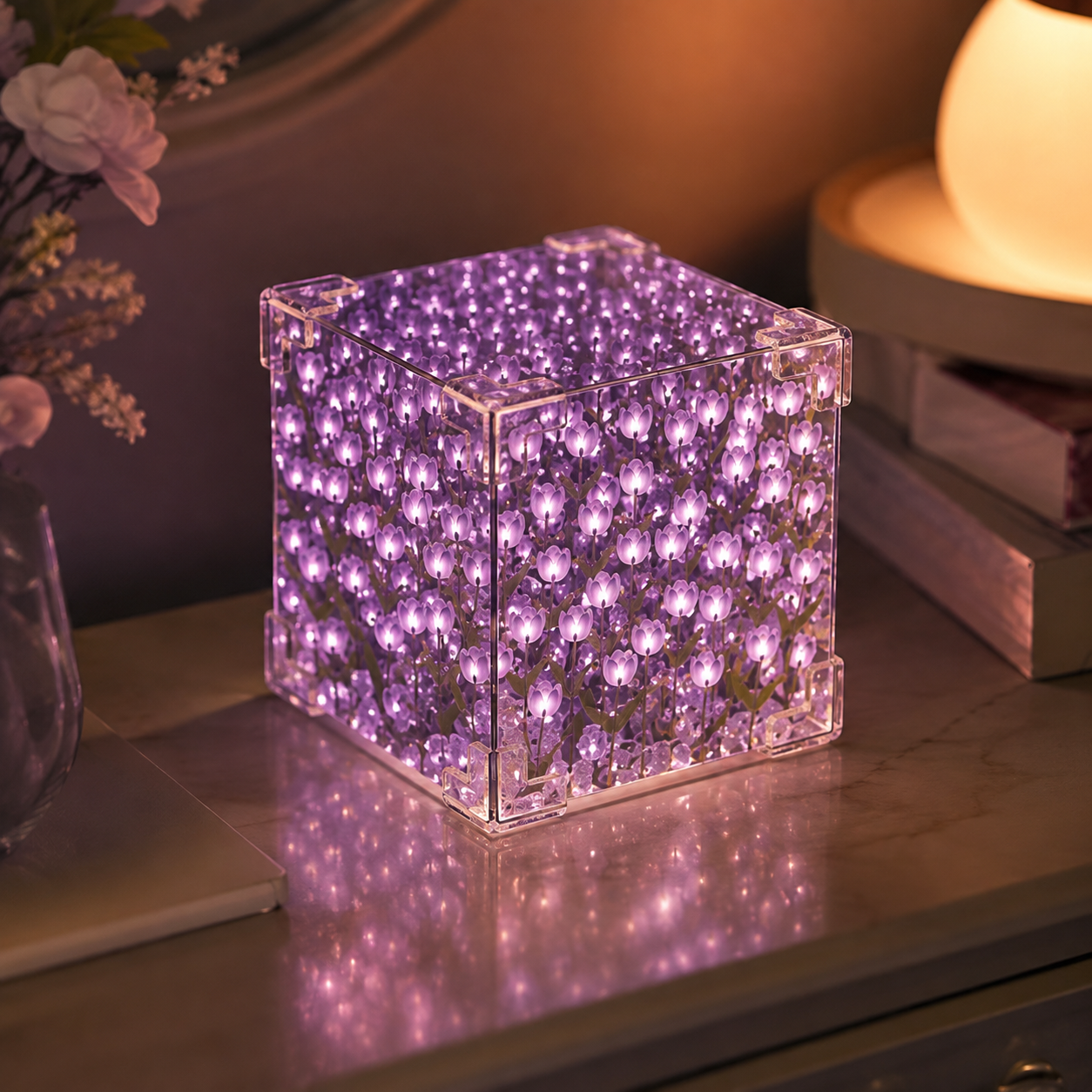 Infinite Petals Cube