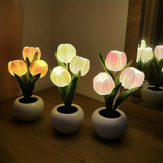Glowing Tulip Lamp